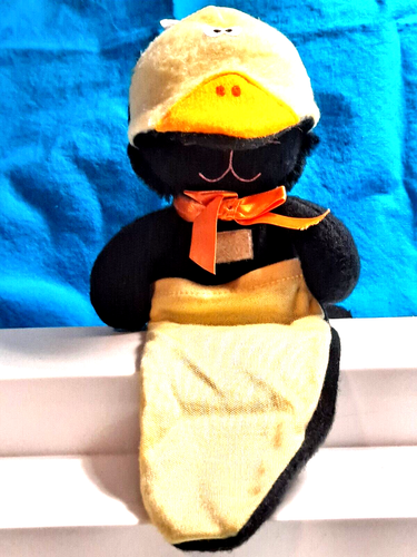 2 Hallmark Black Cat Plush Burger King Purr Tenders 6" Scaredy Cat 4.25"Pull Toy - Bild 7 von 12