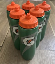 GATORADE Squeeze Water Bottle 32 OZ 6 Pack 