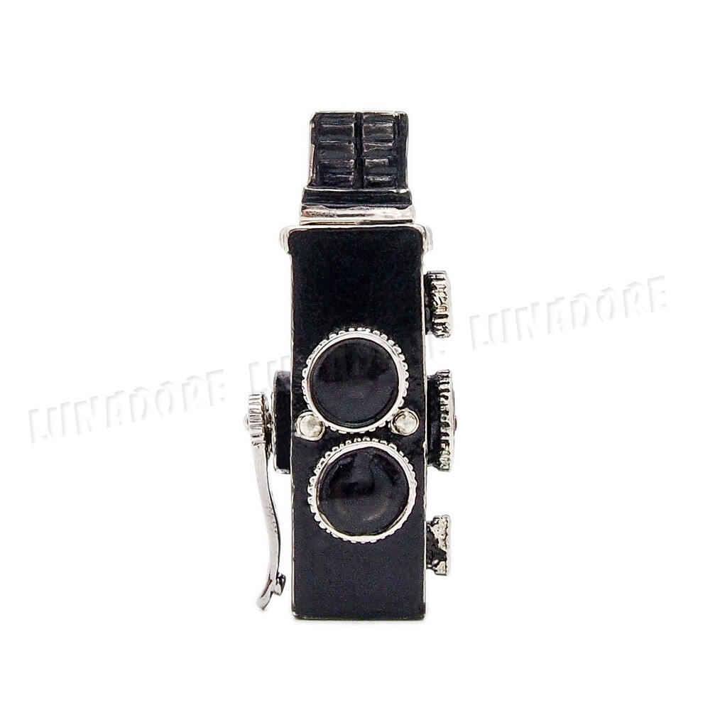 112 Miniature Vintage Twin Lens Reflex Camera Film Photo Dollhouse