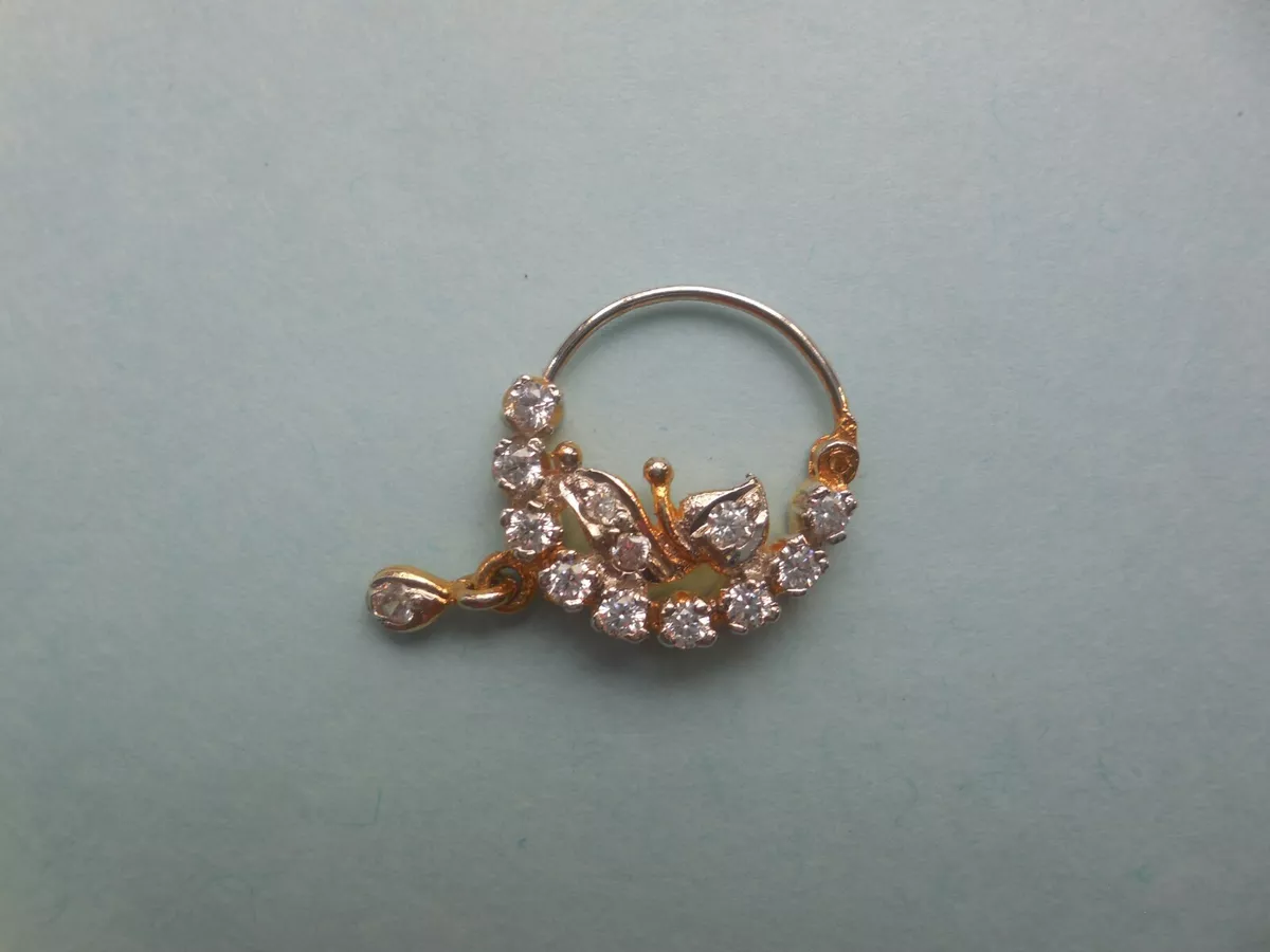 Nose ring gold clearance designs