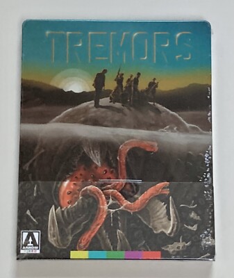 Tremors Zavvi Exclusive Steelbook 4K UHD Ultra HD + Blu-Ray OOP Arrow Video NEW