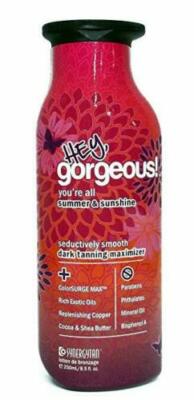 HEY GORGEOUS!  SMOOTH  DARK TANNING  MAXIMIZER  8.5 oz   Free Shipping  38.50 $