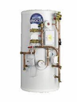 ThermaQ Evocyl INDIRECT Pre-Plumbed Single Zone Cylinder 150