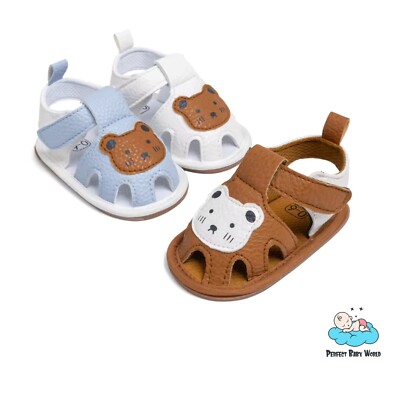 Baby Sandals Slippers Adorable Patterns Non-Slip Soles Baby