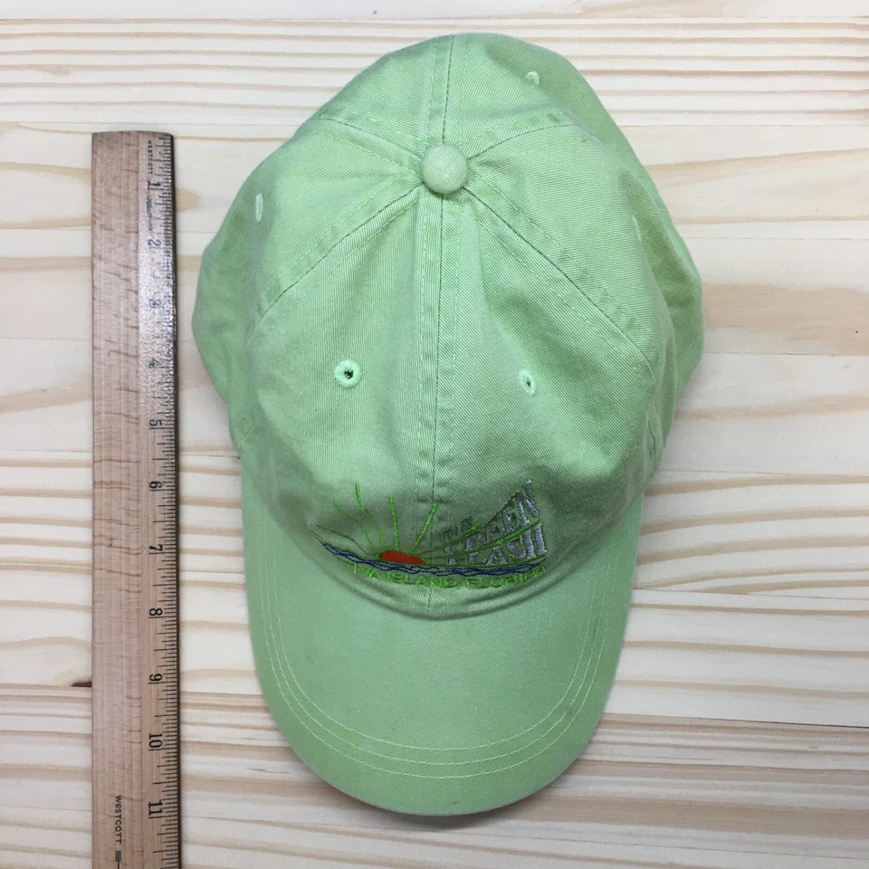 Gorra de béisbol The Green Flash Fahrenheit para hombre OS logotipo bordado ajustable Foto 4 de 4