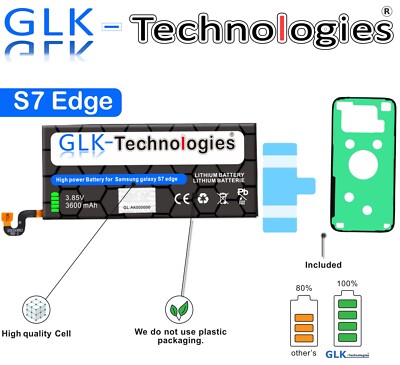 GLK für Samsung Galaxy S7 S 7 EDGE AKKU SM-G935F EB-BG935ABE  Ohne Set