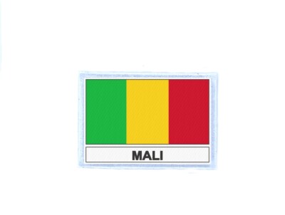 Aufnäher Patch Badge bedruckt Flagge RMM Mali
