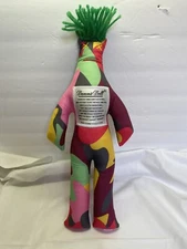 DAMMIT! DOLLS Stress Relief Squishy Classic Abstract Camo Doll Gag Gift 12" Mint