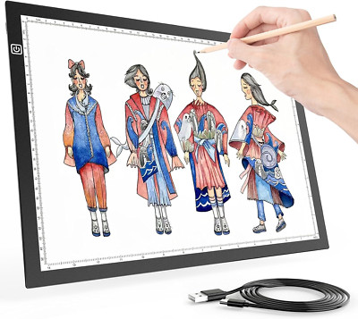 A4 Light Pad for Diamond Painting,Light Board,Tracing Light Box for Weeding Viny