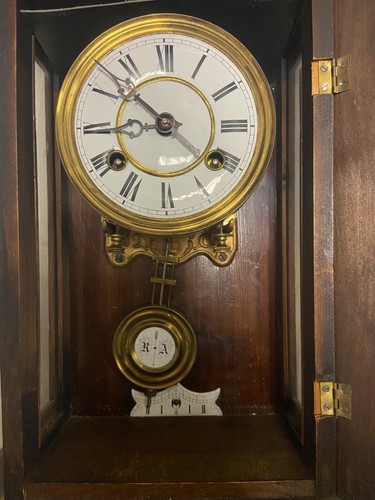 Orologio a pendolo in legno - Foto 2 di 9