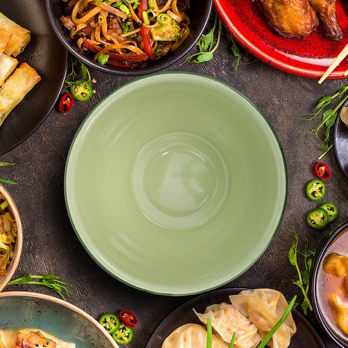 Kitchen Enamel Bowl Thicken Soup Bowl Enamel Noodle Bowl Enamel Mixing Bowl - Picture 6 of 11