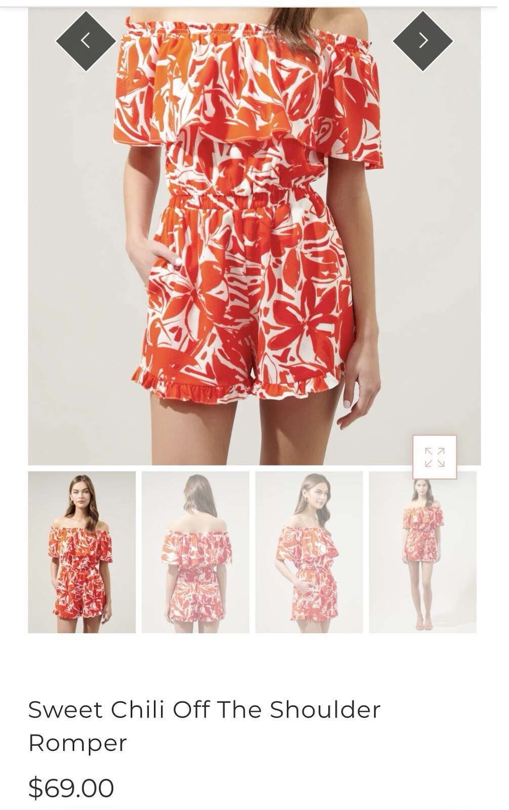 Sugar Lips Floral Sundress Romper Size S Summer Casual Outfit  -image
