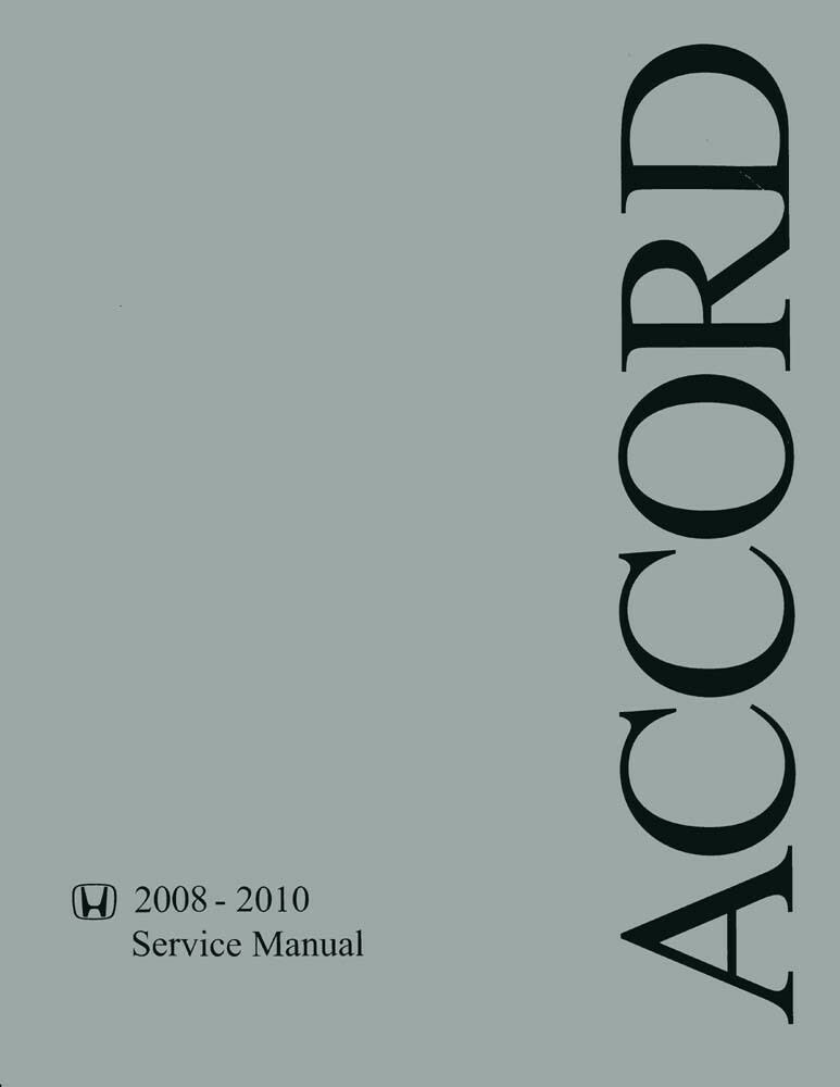 2008-2010 Honda Accord Factory Shop Service Manual | eBay