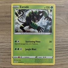 pokemon card zarude POKÉMON TCG - Zarude V Ultra Rare