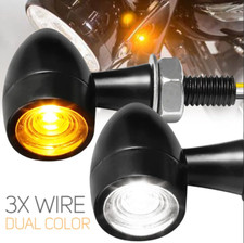 2STK Micro Bullet LED Blinker Rück-/Bremslic...