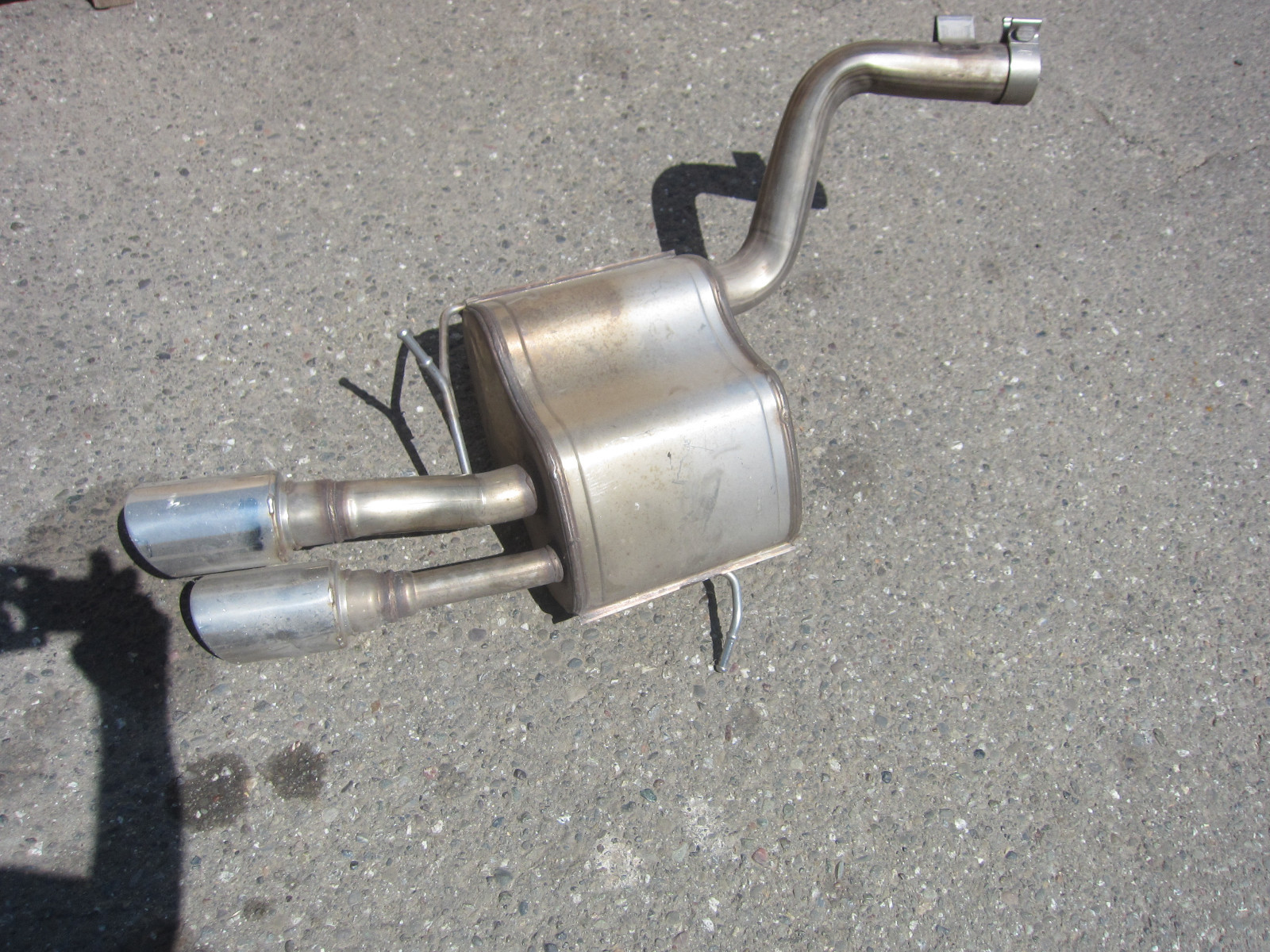 Maserati Quattroporte RH Rear Exhaust Muffler - P/N 253511