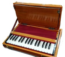 Indisch Klassischer Musikinstrument Harinam Laptop Faltbar Multibellow Harmonium