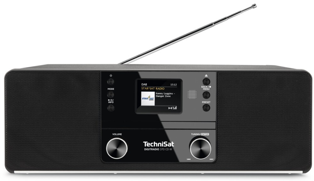 Technisat Dab+digitalradio Digitradio370cdir Sw Schwarz Radios