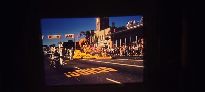 KH13 35MM SLIDE Americana photo Photograph ROSE BOWL PARADE FLOAT