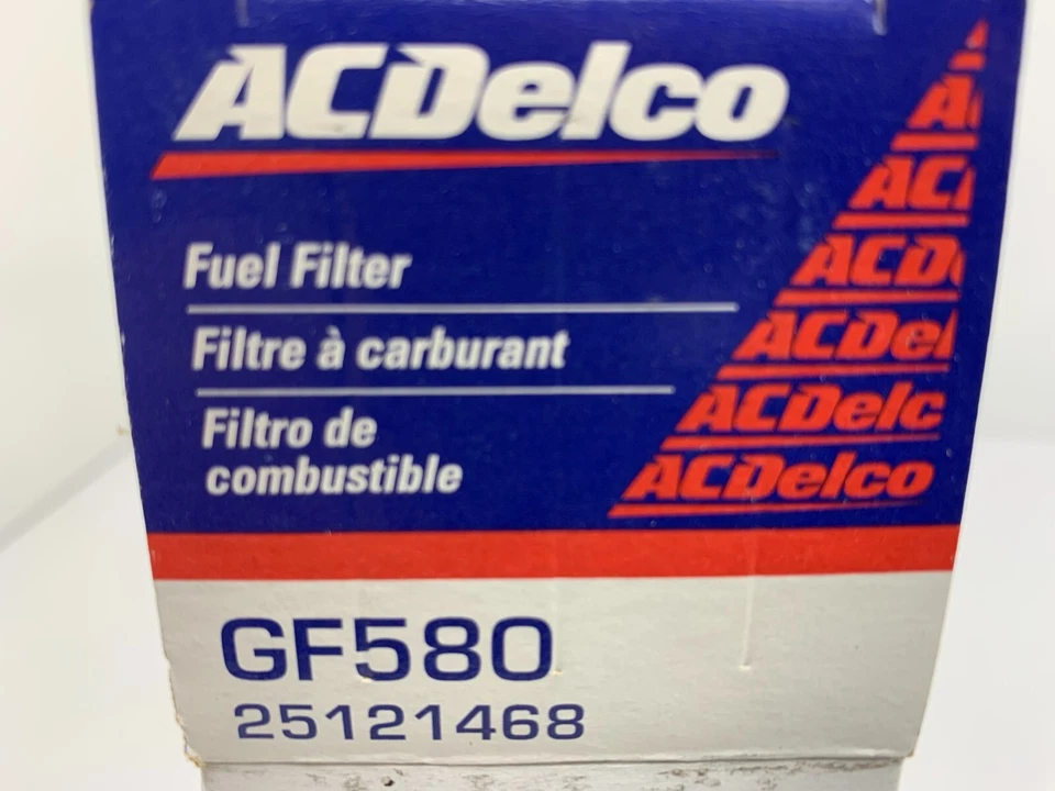 Filtro de combustible original AC Delco GF580 GM 25121468 Foto 3 de 3