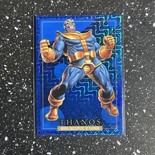 2024 Marvel Masterpieces '92 Platinum THANOS Blue Traxx #83