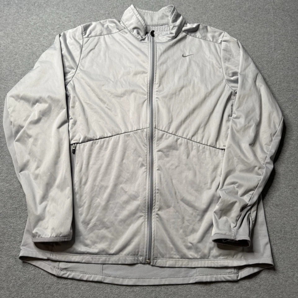 Chaqueta de Correr Nike Para Hombres XL Polar Reflectante Atletismo Ligera Cortavientos Foto 3 de 4