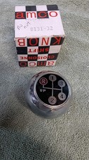 Bad Chrome Nos Amco Volvo Shift Knob Shifter Ball 8131-32 Manual 4-speed P1800