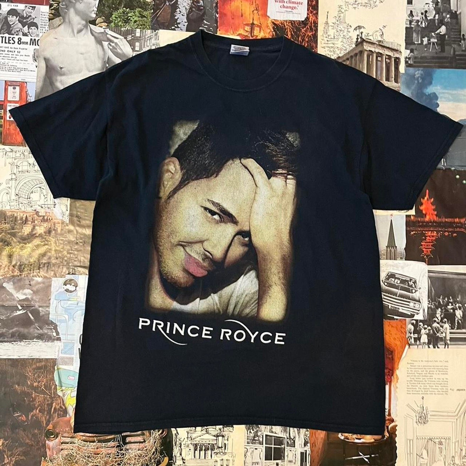 ALTRA T shirt Prince Royce Tour nera