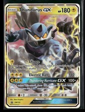 Thundurus GX - SM133 Holo Promo Sun & Moon Promo Pokemon MP
