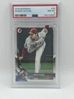 Shohei Ohtani 2018 Bowman Rookie Card RC #49 PSA 8 NM-MT
