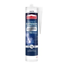Image of UniBond Anti-Mould WHITE Kitchen & Bathroom Sealant
