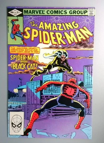 Amazing Spider-Man #227 VF- Black Cat Marvel 198