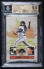 2017 Panini Diamond Kings DK Materials Masterpiece 1/1 Johnny Cueto BGS 9.5 fm5