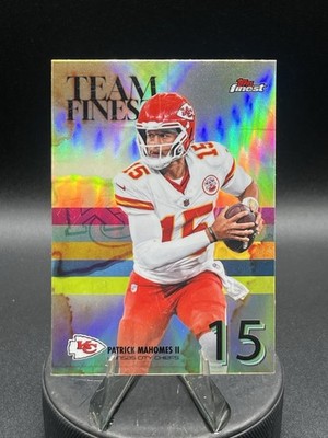 Topps 2025 Finest Team Finest Patrick Mahomes II TF-3 Refractor Chiefs