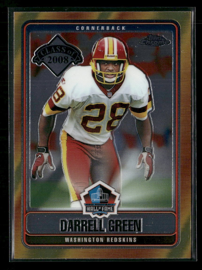 Darrell Green 2008 Topps Chrome Hall of Fame #HOF-DG Washington Redskins