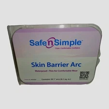 Safe N Simple Skin Barrier Arc (Contains 30 - 1" Arcs) 2026 / Waterproof Pack