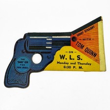Vintage WLS Chicago Radio Promo Gun Tom Quinn Advertising