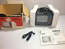 Karma TV 200 Vintage Schwarzweiß Tragbarer F...