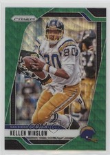 2024 Panini Prizm Green Wave Prizm Kellen Winslow #164 HOF 19b1