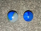 😎🔥MOSS AGATE DUO🔥 BEAUTIFUL BLUE 💙 WET MINT🔥5/8" & 11/16" 🧐📸 — photo 2