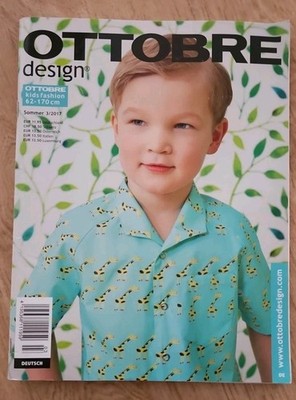 OTTOBRE Kids fashion Gr. 62-170 Sommer 3/2017 Schnittmuster Handarbeiten Nähen