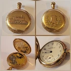 Antique Railway 524269 4269 American Waltham Watch Co/Crescent pocket 14ct gold?