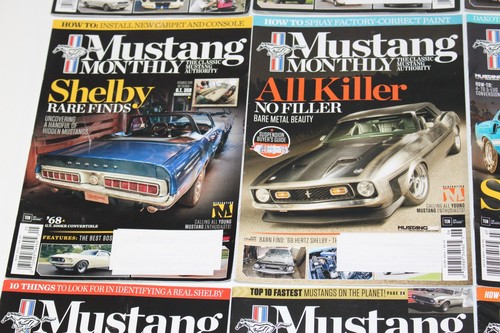 Mustang Monthly Magazine Lot Bundle 2016 Complete Year Set Full 12 Car Issues - Picture 7 of 24
