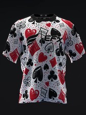 Custom Name - Suits - White Black - Bowling Jersey Shirts Size S-5XL