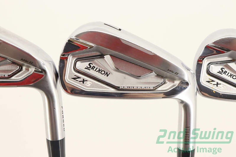 Srixon ZX5 MK II Iron Set 5-PW AW Graphite Stiff Right STD