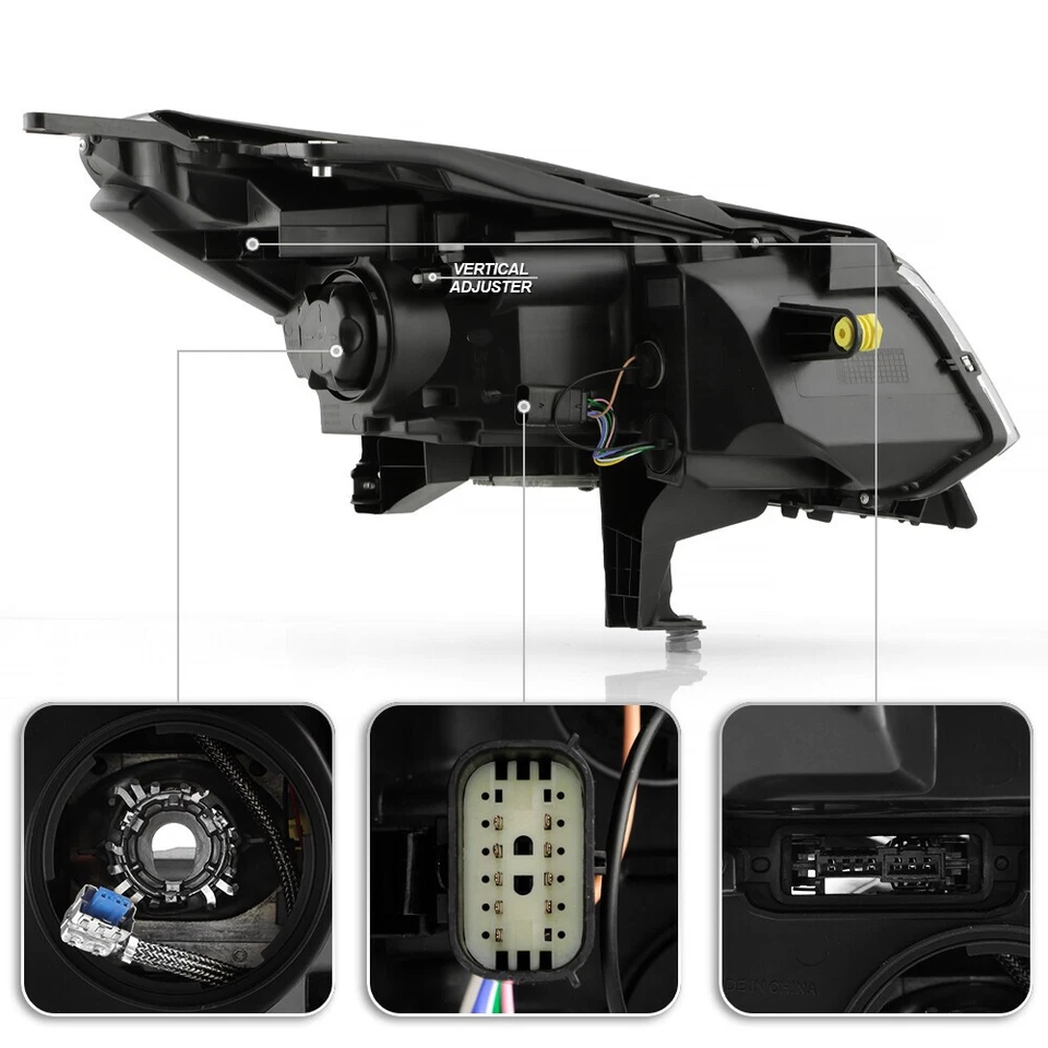 HID/Xenon Headlight For 2013-2017 Buick Enclave Projector w/AFS Left Driver Side Foto 3 de 4