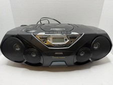 Philips AZ1574 Boombox CD Player/Cassette Radio Tape Deck Tape not working