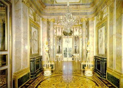 Schloß Solitude Stuttgart Kleiner Marmorsaal Metz F Of 643 H 65 Postcard