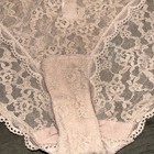 Vintage Victoria Secret Signature Band Hi Cut Panties Large  — photo 5