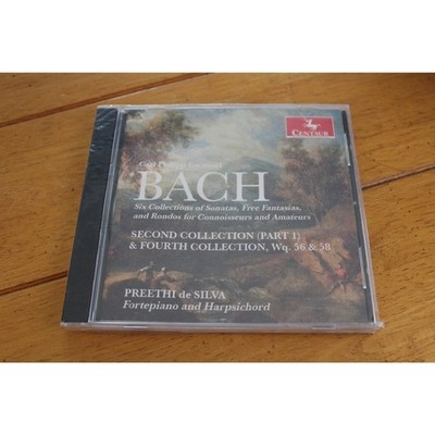 CPE Bach CD Sonatas Fantasias Rondos Preethi de Silva Fortepiano Harpsichord New